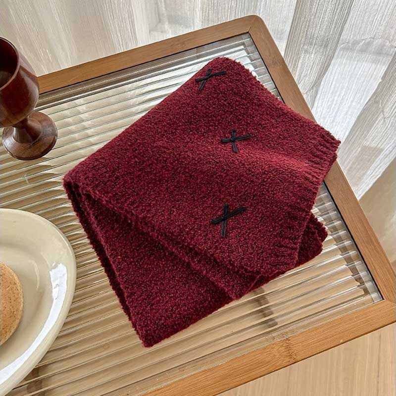 ミニリボンタイトマフラー