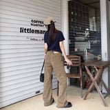 スリムフィットフレアカーゴパンツ