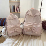 フロントシャーリングリボンリュック