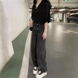 ドロストルーズブラックシャツ