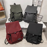 サイドポケットフラップリュック