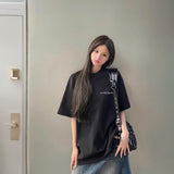 バックロゴメンズオーバーTシャツ