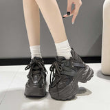 レザータッチベルトスニーカー