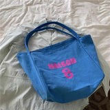 ワイドキャンバスナンバートートバッグ