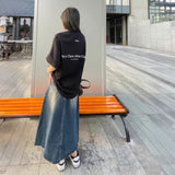 バックロゴメンズオーバーTシャツ