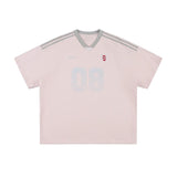 ピンクグレーユニTシャツ