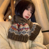 ノルディックケーブルマフラー