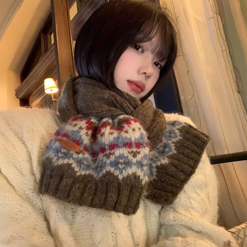 ノルディックケーブルマフラー