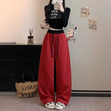 ウエストカラードロストスウェットパンツ