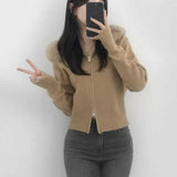 ダブルジップファーニットパーカー