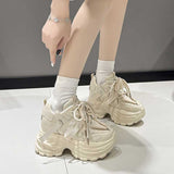 レザータッチベルトスニーカー