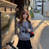 リボンチェリーニット