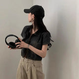 ダブルジップデニムトップス