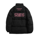 ピンクバックロゴダウンジャケット