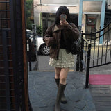 レザーボアブルゾン