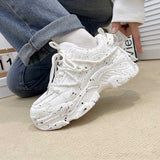 スプラッシュペイントスニーカー