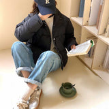 ソフトマカロンシンプルダウンジャケット