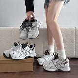 ドローストライプラインスニーカー