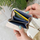 ビジューワンポイントパターンミニ財布