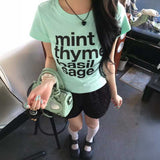 クールミントロゴTシャツ