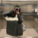 ケーブルブリードカーディガン