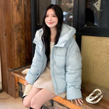 スムースマットボタンダウンジャケット