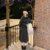 ミルキーカラーハイネックショートダウン