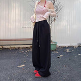 ワイドポケットアクセントドロースウェットパンツ