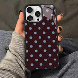アンニュイドットパターンiPhoneケース
