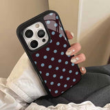 アンニュイドットパターンiPhoneケース