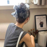 シアードットリボンヘアクリップ
