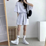 ドロップTシャツ&ハーフパンツSET