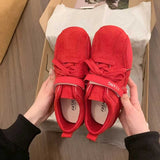 ベルクロカントリーステッチスニーカー