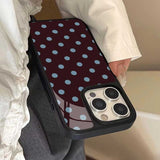 アンニュイドットパターンiPhoneケース