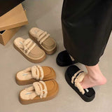 ムートンローファースリッポン