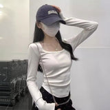 UネックナチュラルフィットロンT