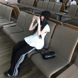 バルーンペプラムカジュアルTシャツ