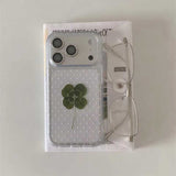 ウィッシュドットクローバーiPhoneケース