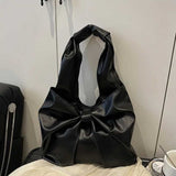ビッグリボンレザートートバッグ