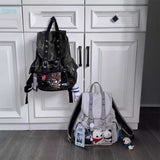 クリアポケットスタッズナップザック