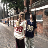 ナンバープリントユニTシャツ