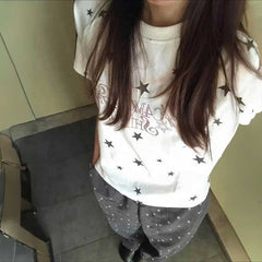 スターパターントラックTシャツ