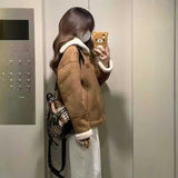 カジュアルボアムートンパーカー