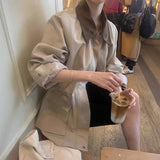 ウエストドローバイカラージャケット