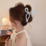 オーロラリボンヘアクリップ