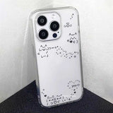 マジカルねこクリアiPhoneケース