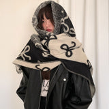 シックリボンパターンマフラー