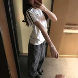スターパターントラックTシャツ