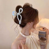 オーロラリボンヘアクリップ