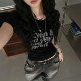 ブラックロゴショートスリーブTシャツ
